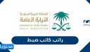 كم راتب كاتب ضبط في النيابة العامة 1447