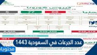 عدد الجرعات في السعودية 1443