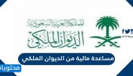 كيفية الحصول على مساعدة مالية من الديوان الملكي السعودي