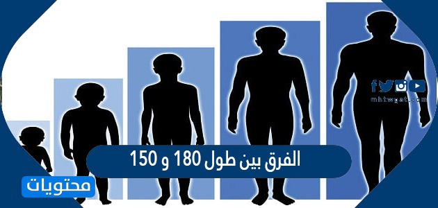 الفرق بين طول 180 و 150: أيهما الأفضل؟