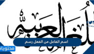 اسم الفاعل من الفعل رسم