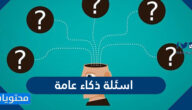 اسئلة ذكاء عامة مع الحل للموهوبين للصغار والكبار 2025 مميزة