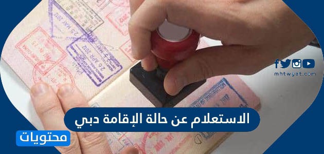 خطوات الاستعلام عن حالة الإقامة دبي 2024