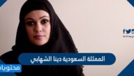 من هي الممثلة السعودية دينا الشهابي ويكيبيديا