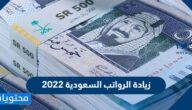 موعد زيادة الرواتب السعودية 2022