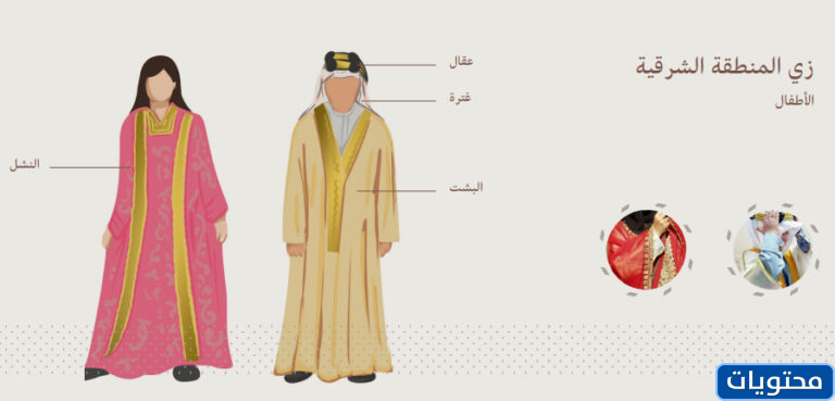 ملابس يوم التأسيس اولاد