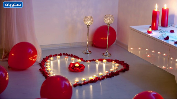 صور تزيين غرفة النوم في عيد الحب 2022