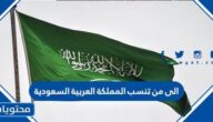 الى من تنسب المملكة العربية السعودية