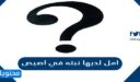 امل لديها نبته في اصيص