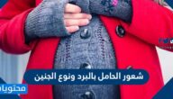 شعور الحامل بالبرد ونوع الجنين