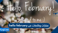 عبارات وكلمات عن hello february جديدة