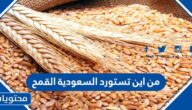 من اين تستورد السعودية القمح
