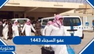 تفاصيل عفو السجناء 1443 في السعودية 2022