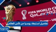 تفاصيل استبعاد روسيا من كأس العالم