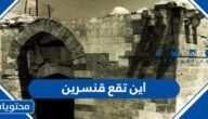 اين تقع قنسرين