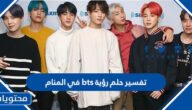 تفسير حلم رؤية bts في المنام للعزباء والمتزوجة