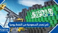 كم تصدر السعودية من النفط يوميا 2025