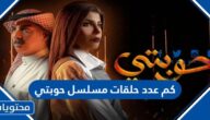 كم عدد حلقات مسلسل حوبتي