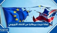 لماذا خرجت بريطانيا من الاتحاد الأوروبي
