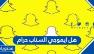هل ايموجي السناب حرام