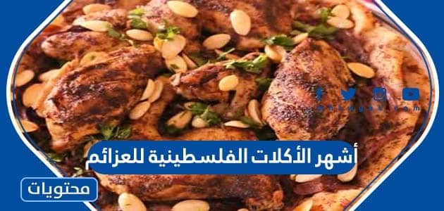 أشهر الأكلات الفلسطينية للعزائم