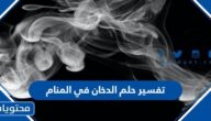 تفسير حلم الدخان في المنام