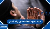 دعاء الذرية الصالحة في ليلة القدر قصير