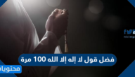 فضل قول لا إله إلا الله 100 مرة