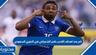 كم عدد اهداف اللاعب ناصر الشمراني في الدوري السعودي
