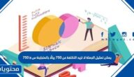 يمكن تمثيل الجملة لا تزيد التكلفة عن 750 ريالًا بالمتباينة س ≤ 750