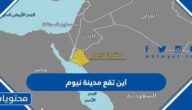 اين تقع مدينة نيوم