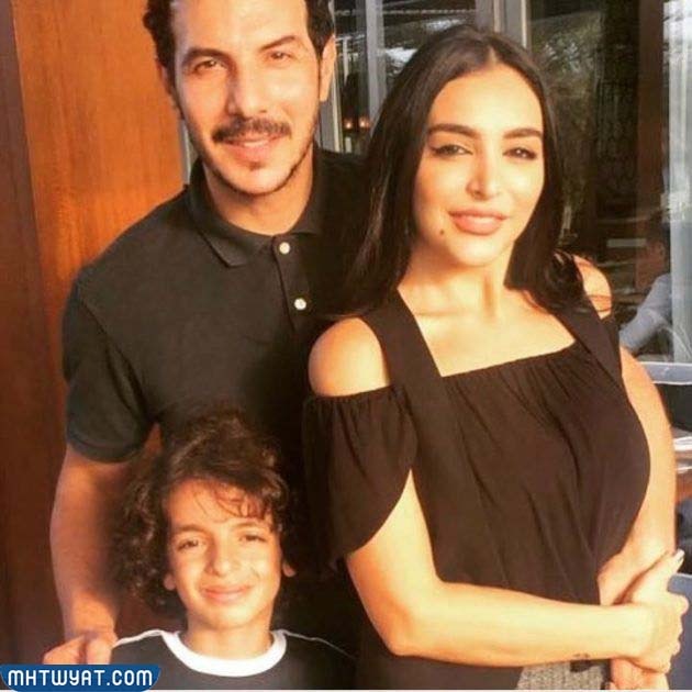 صور باسل الخياط وزوجته