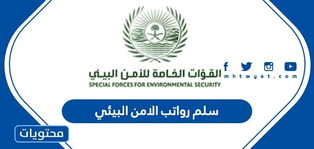 سلم رواتب الامن البيئي السعودي 1444 – 2022