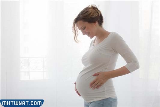 شكل بطن الحامل في الشهر السادس