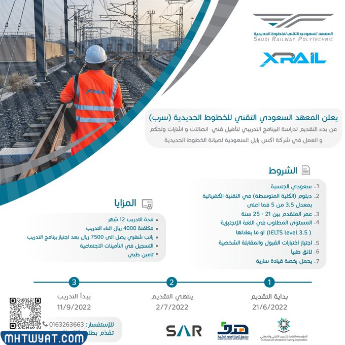 المعهد السعودي التقني للخطوط الحديديه سرب