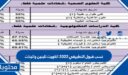 نسب قبول التطبيقي 2022 الكويت للبنين والبنات