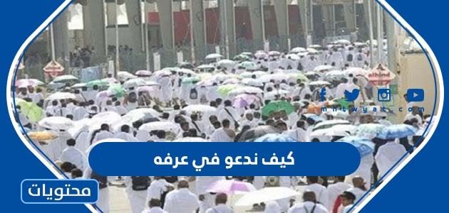 كيف ندعو في عرفه