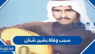 سبب وفاة بشير شنان