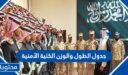 جدول الطول والوزن الكلية الأمنية في السعودية 1448