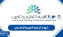 شروط الرخصة المهنية للمعلمين والمعلمات 1448
