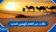حالات عن العام الهجري الجديد 1447