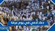 دعاء لامي في يوم عرفة مكتوب 2025