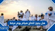 هل يجوز للحاج صيام يوم عرفة