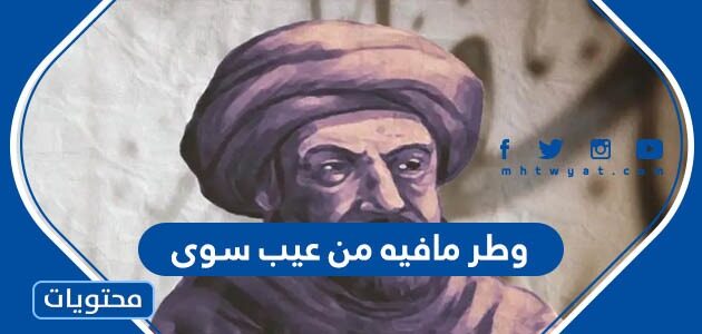 وطر ما فيه من عيب سوى كلمات