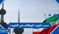سبب تكويت الوظائف في الكويت