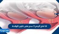اذا فتح الرحم 3 سم متى تكون الولادة