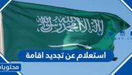 رابط وخطوات استعلام عن تجديد اقامة في السعودية 1445
