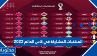 المنتخبات المشاركة في كأس العالم 2022