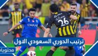 ترتيب الدوري السعودي الأول