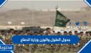 جدول الطول والوزن وزارة الدفاع 1448 السعودية